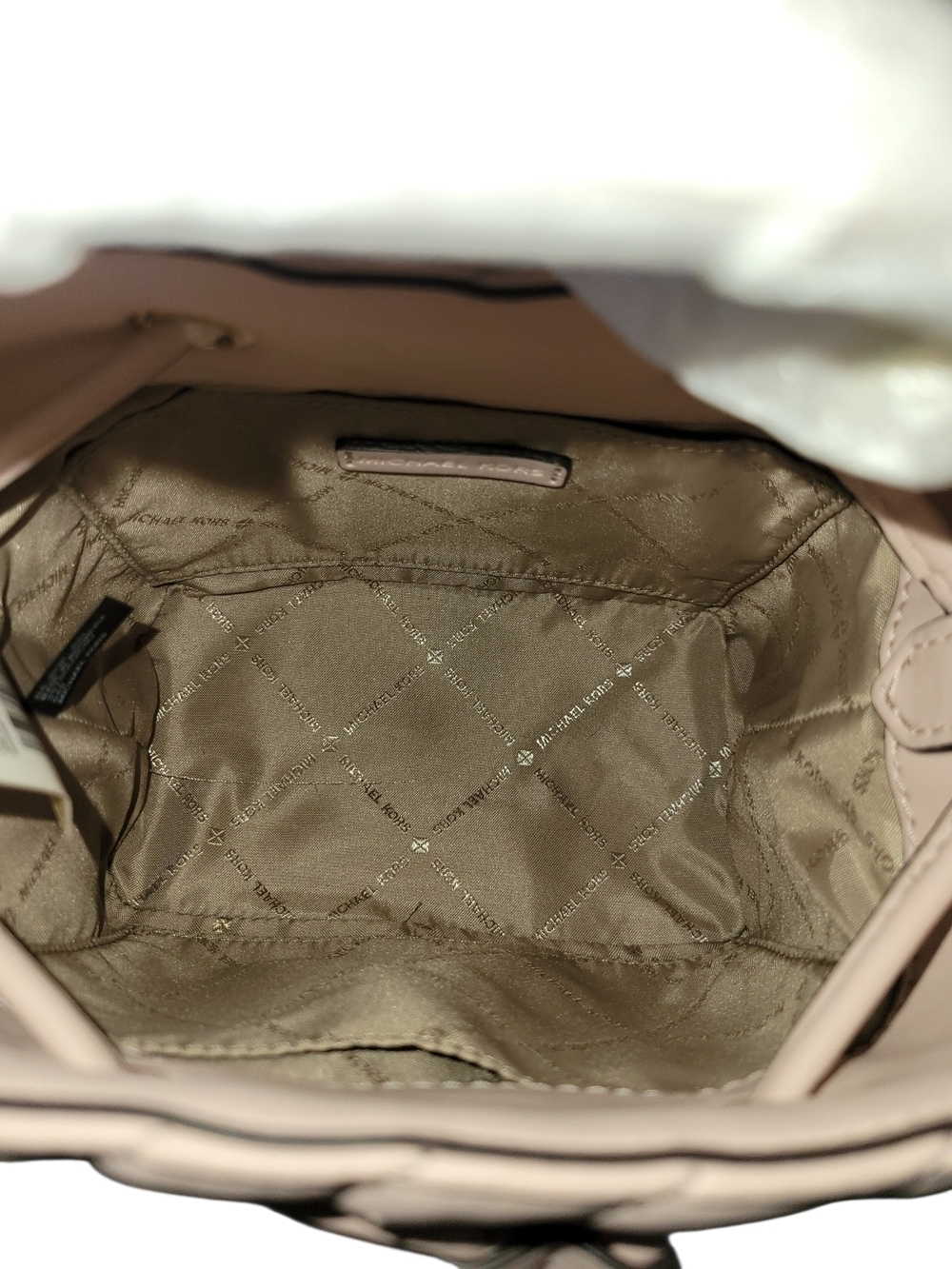 Michael Kors Suri Small Quilted Crossbody Bag in Pink - Picture 6 of 14